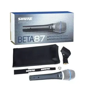 Micrófono Shure De Mano Beta 87A