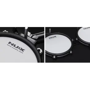 Batería Electrónica NUX DM210 5 Cuerpos Parches Mesh Bluetooth