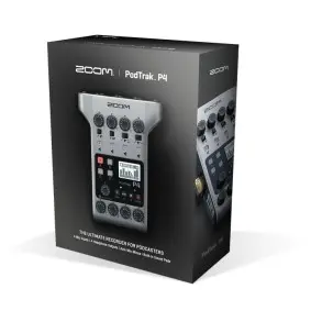 Grabador Digital ZOOM PodTrak P4 Mixer 4 Canales