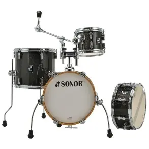 Bateria Sonor AQX Jazz Color Black Midnight Sparkle