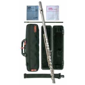 Flauta Traversa YAMAHA YFL372 Tono Do Plata - Nickel