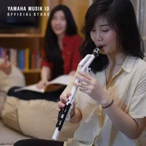 YAMAHA Venova Yvs100 con Estuche rigido Flauta / Saxo mini