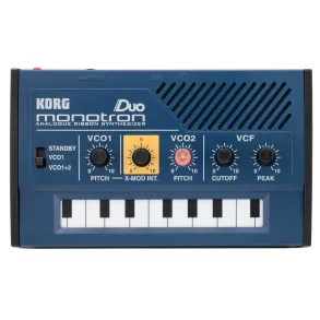Sintetizador Korg Monotron Duo Con Cinta de Ribbon