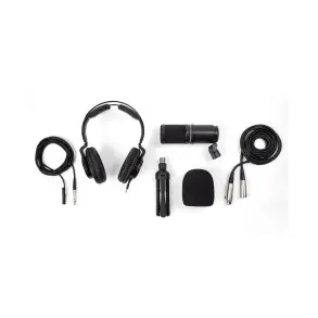 Microfono Dinamico XLR ZOOM ZDM-1PMP + Auricular + Accesorios