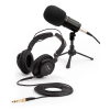 Kit Grabación de Estudio ZOOM Podcast ZDM-1PMP Microfono + Soporte + Cable