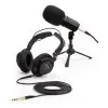 Microfono Dinamico XLR ZOOM ZDM-1PMP + Auricular + Accesorios