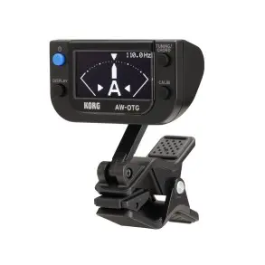 Afinador Korg AW-OTG Para Guitarra Con Pantalla Oled