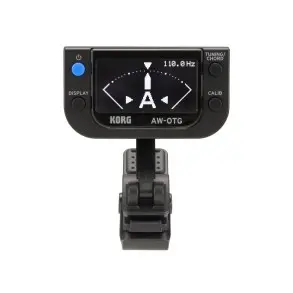 Afinador Korg AW-OTG Para Guitarra Con Pantalla Oled