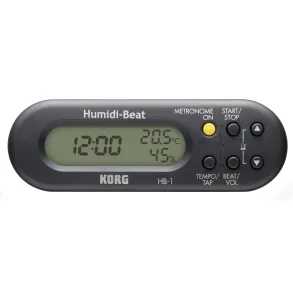 Metronomo Korg Humidi-Beat Detector de temperatura y humedad