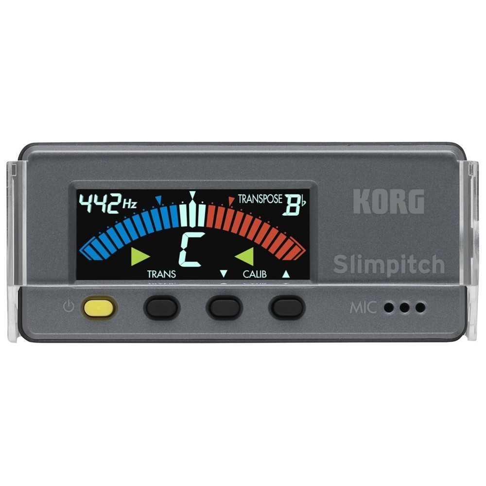 Afinador Korg Slimpitch SLM-1CM Con Microfono de Clip Cromatico