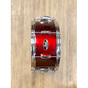 Redoblante Pearl Roadshow 14" x 6.5 8 Torres Color Red Wine