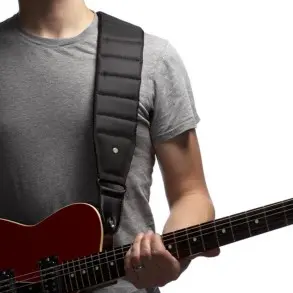Correa Mono Betty "Short" Para Guitarra / Bajo Color Negro