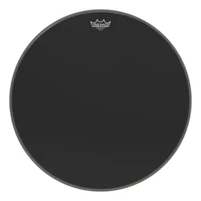 Parche Remo 22" Powerstroke 3 Negro Capa Simple Ebony P3-1022-ES