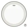 Parche Remo 24" Powerstroke 4 Transparente Doble Capa Con Falam P4-1324-C2