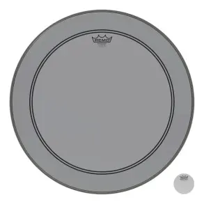 Parche Remo 20" Colortone Transparente Capa Simple Gris P3-1320-CT-SM