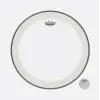 Parche Remo 20" Powerstroke 4 Transparente Doble Capa Con Falam P4-1320-C2