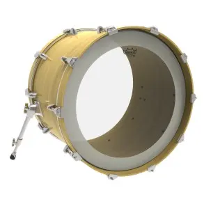 Parche Remo 18" Powerstroke 4 Transparente Doble Capa Con Falam P4-1318-C2