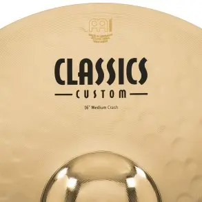 Platillo Meinl Medium Crash Classic Custom 16"