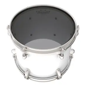 Parche Remo 18" Colortone Transparente Doble Capa Gris BE-0318-CT-SM
