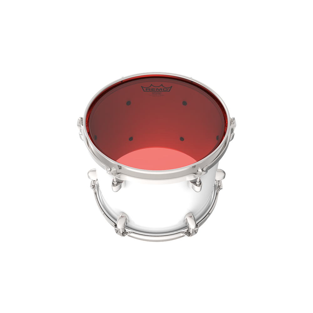 Parche Remo 18" Colortone Transparente Doble Capa Rojo BE-0318-CT-RD