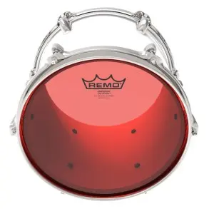 Parche Remo 18" Colortone Transparente Doble Capa Rojo BE-0318-CT-RD