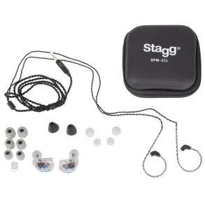 Auriculares In Ear Stagg - 4 Vías SPM435 Transparente