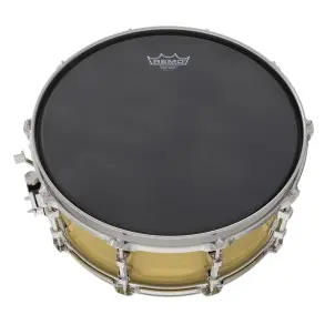 Parche Remo 12" Black Suede Negro Capa Simple BA-0812-ES