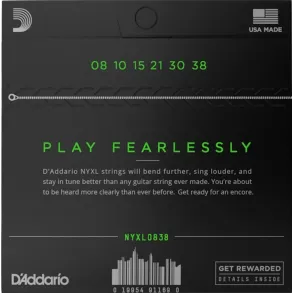 Encordado Para Guitarra Eléctrica Daddario 08 - 042 NYXL