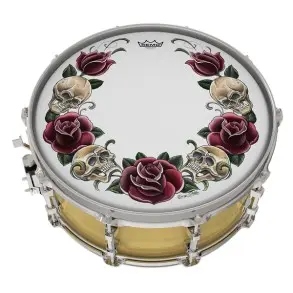 Parche Remo 14" Ambassador X Arenado Capa Simple TT-0814-AX-T05