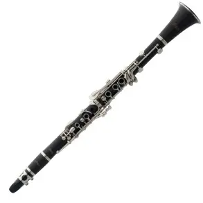 Clarinete Stagg en Bb Llaves Niqueladas con/Estuche WSCL110