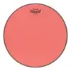 Parche Remo 14" Colortone Transparente Doble Capa Rojo BE-0314-CT-RD