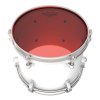 Parche Remo 14" Colortone Transparente Doble Capa Rojo BE-0314-CT-RD