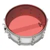Parche Remo 14" Colortone Transparente Doble Capa Rojo BE-0314-CT-RD