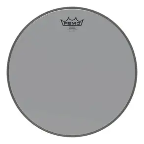 Parche Remo 14" Colortone Transparente Doble Capa Gris BE-0314-CT-SM
