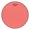 Parche Remo 13" Colortone Transparente Doble Capa Rojo BE-0313-CT-RD