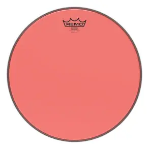 Parche Remo 12" Colortone Transparente Doble Capa Rojo BE-0312-CT-RD
