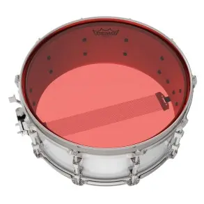 Parche Remo 12" Colortone Transparente Doble Capa Rojo BE-0312-CT-RD