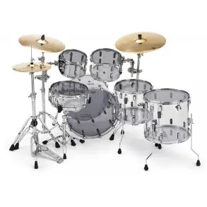 Parche Remo 12" Colortone Transparente Doble Capa Gris BE-0312-CT-SM