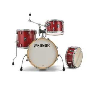 Bateria Sonor AQX Jazz Bombo 18" RED MOON SPARKLE