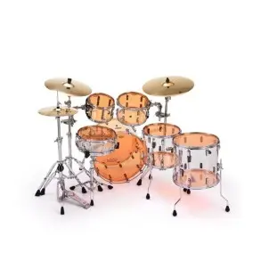 Parche Remo 10" Colortone Transparente Doble Capa Naranja BE-0310-CT-OG
