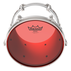 Parche Remo 10" Colortone Transparente Doble Capa Rojo BE-0310-CT-RD