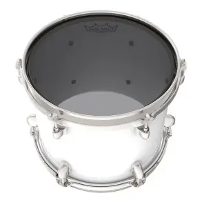 Parche Remo 10" Colortone Transparente Doble Capa Gris BE-0310-CT-SM