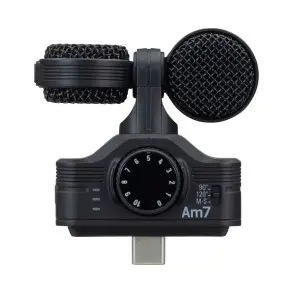 Microfono Condenser para celular ZOOM Am7 MID-Side 90° -120°