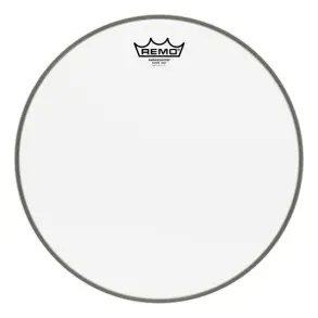 Parche Remo 14" Ambassador Transparente Bordonero Hazy Capa Simple SA011400