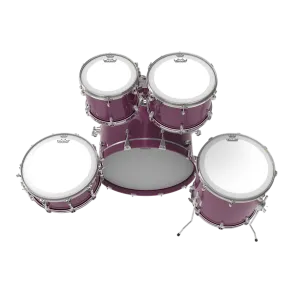 Remo SET DAMPER QUITA ARMONICO aros 14" x 1" + 14" x 1.5" para Parche