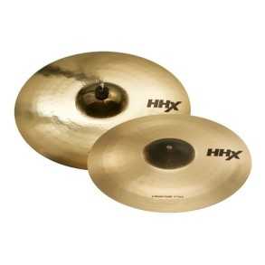 Set De Platillos Sabian Xplosion Crash HHX 16" y 18" + Funda para platos