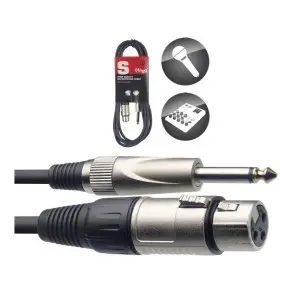 Cable Stagg Canon Plug De 3 MT SMC3XP