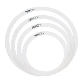 Remo SET DAMPER QUITA ARMONICO aros 12", 13", 14" y 16" para Parches