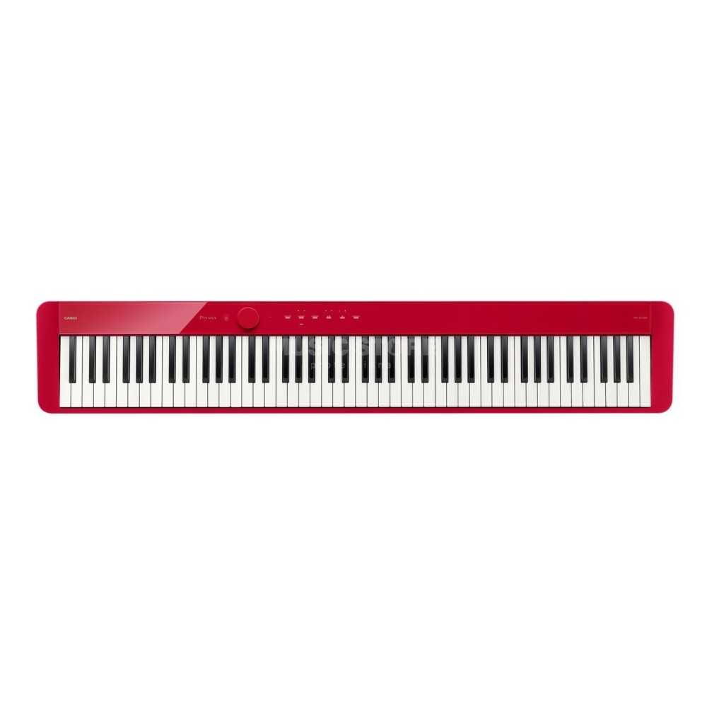 Piano Digital Casio Px-s1100 Privia 88 Teclas Con Bluetooth Rojo