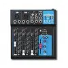 Mixer 4 Canales Ross F-4 con USB, Bluetooth y Efectos